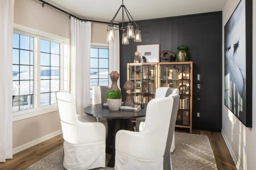 A polished front room with great light - ideal for hosting, working, or carving out a dedicated space of your own - *Photo of model home, design selections may vary
