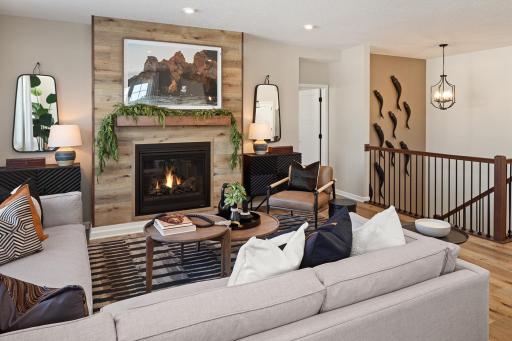 Where movie nights, lazy Sundays, and everything in between naturally lands - *Photo of model home, design selections may vary