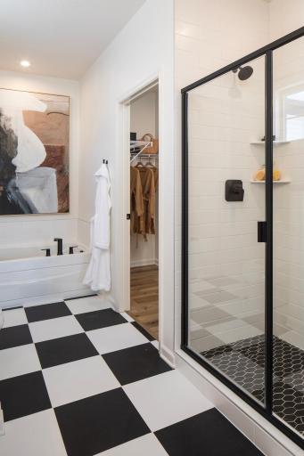 A bathroom that keeps up - smart layout, plenty of space, and ready for whatever you day looks like - *Photo of model home, design selections may vary