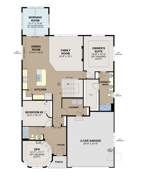 Grayson - Main Level Layout