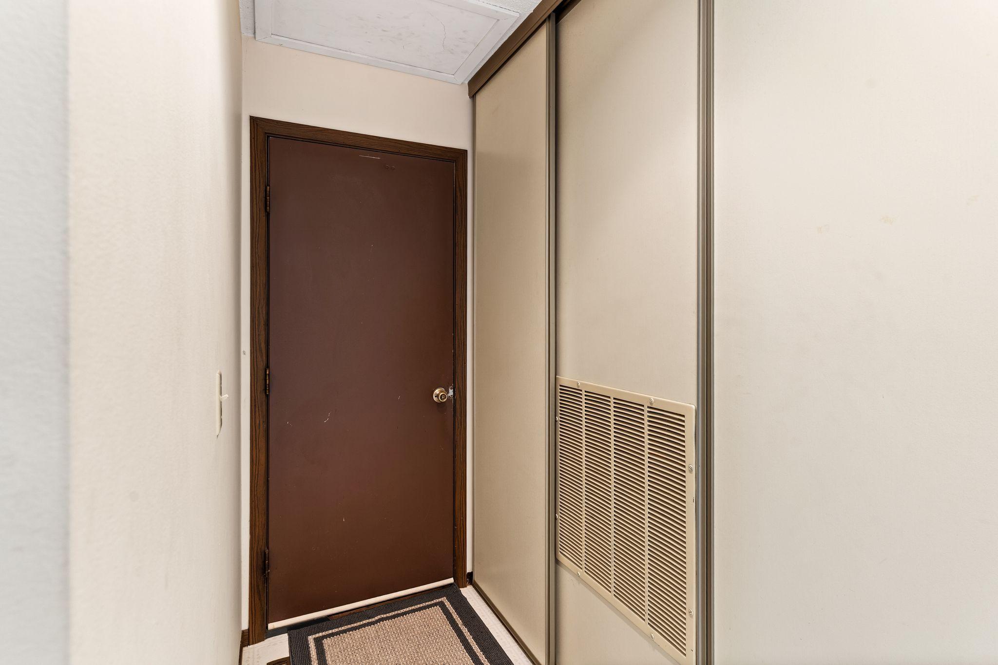 door to garage