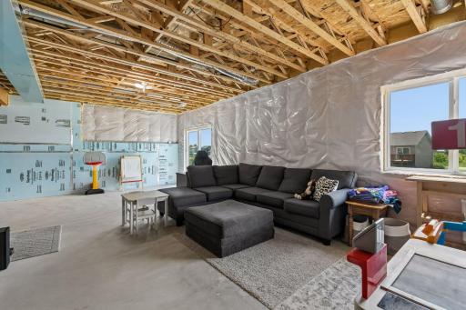 Walkout level provides great additional space and a huge opportunity to build equity.