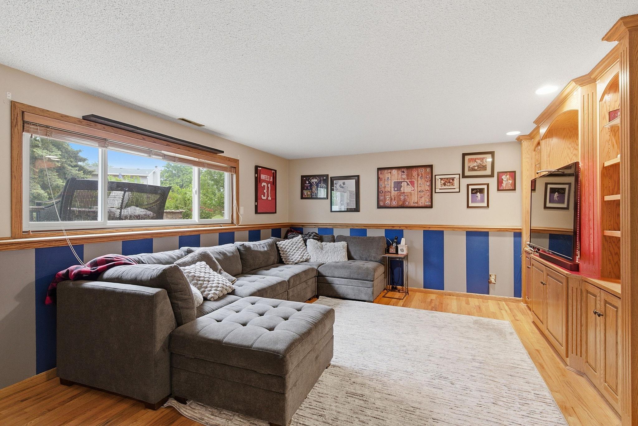 Lower level family room - will be painted white prior to closing