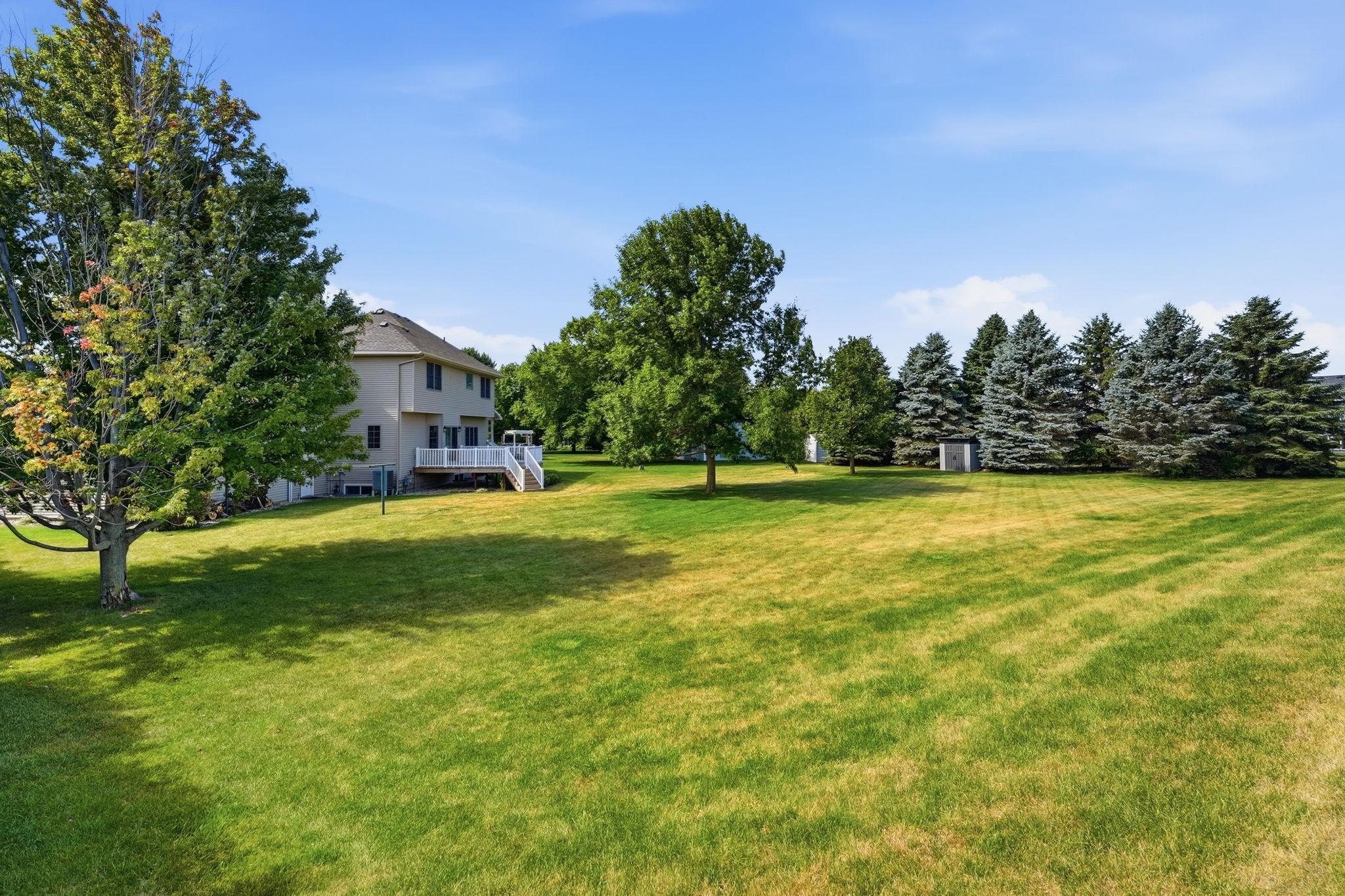 Spacious Backyard