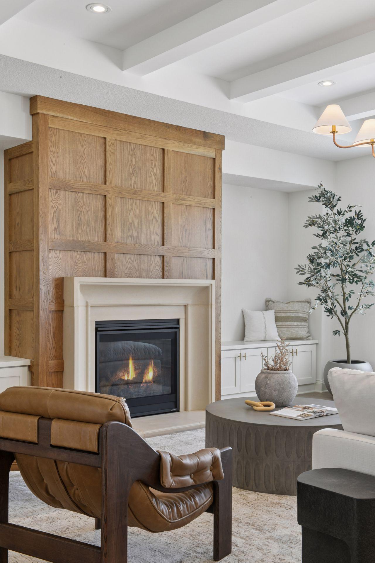 Gas Burning Fireplace *PHOTO OF SIMILAR HOME