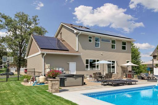 Vacation without leaving home. Lounge poolside, relax under umbrellas, enjoy evenings around a fire pit âall within the privacy of your beautifully fenced backyard.