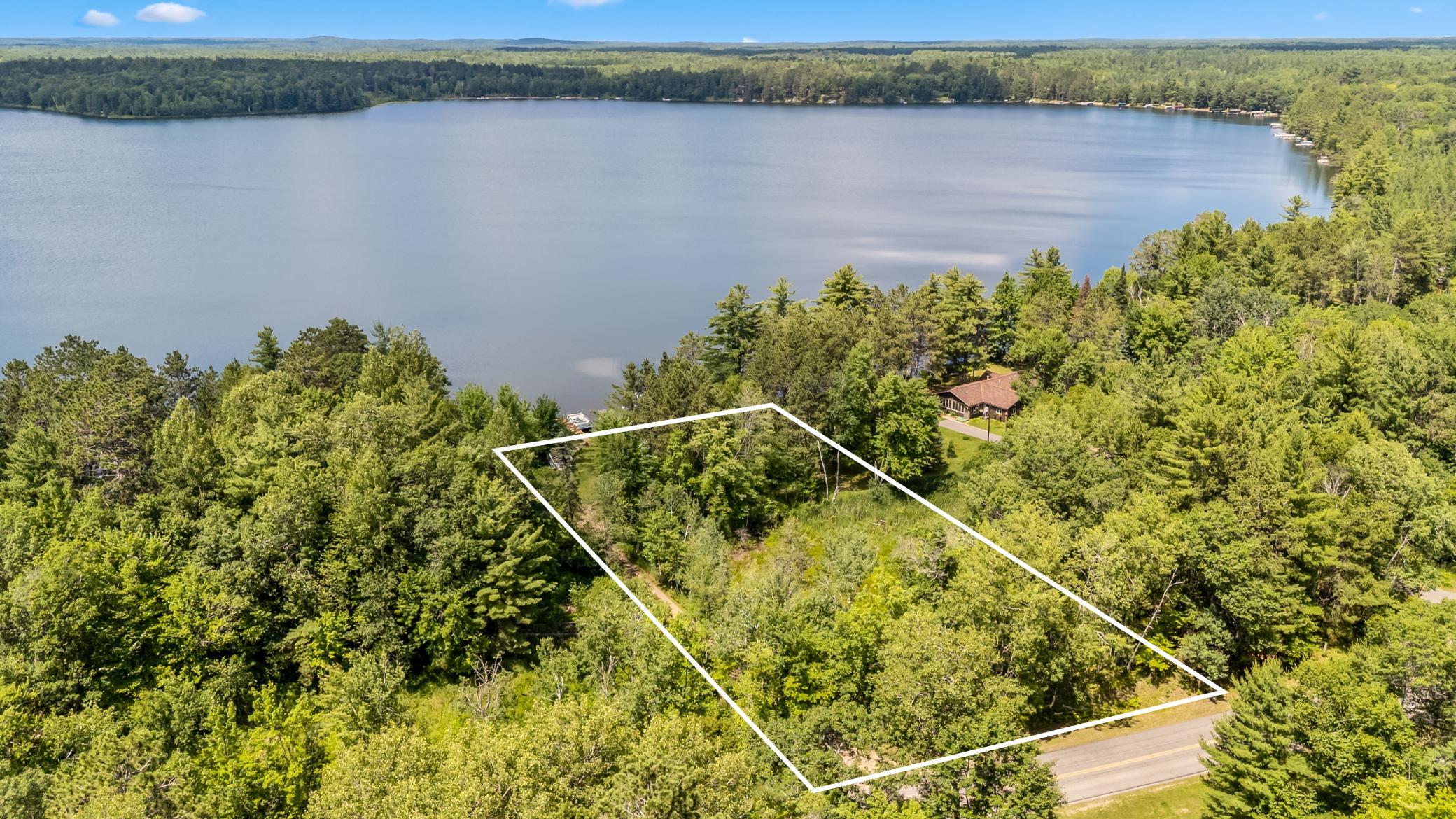 Overview of Shared Lake Lot on Goodrich