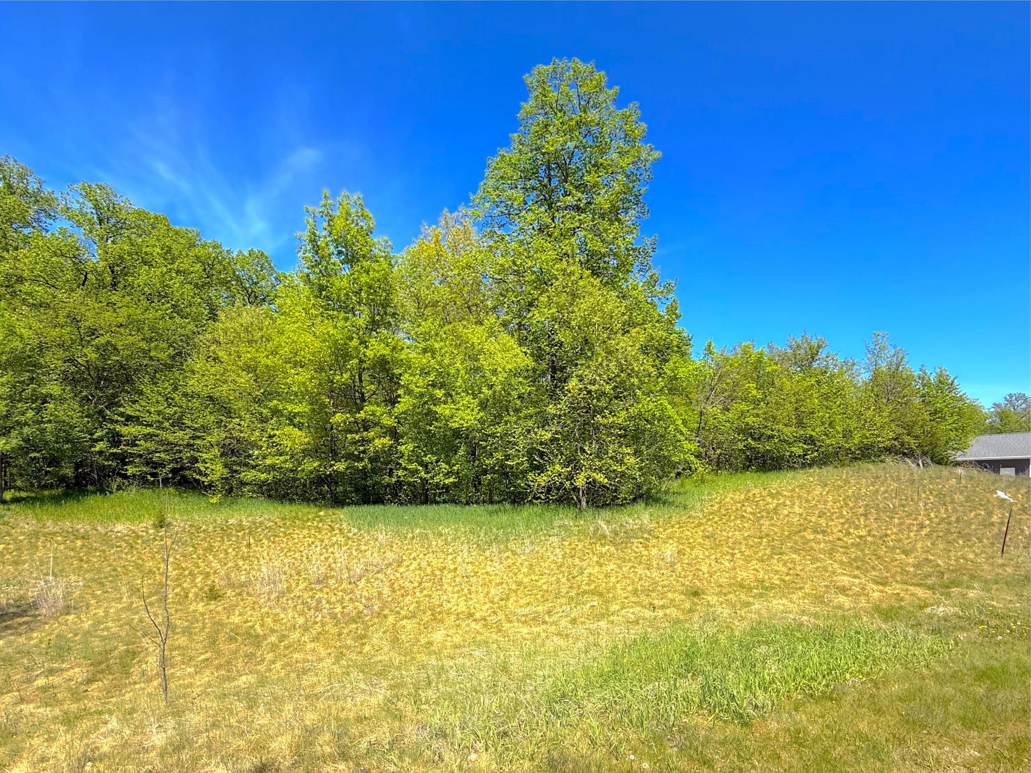 Looking into the lot from Hidden Lane.