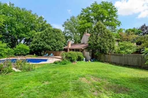 Enjoy having a yard and a pool!
