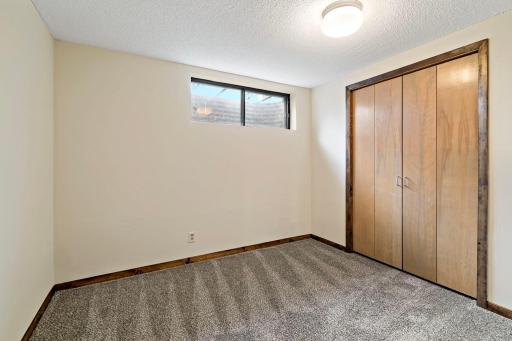 The second non-conforming room on the lower level. Could add an egress window for a legal bedroom and more equity!
