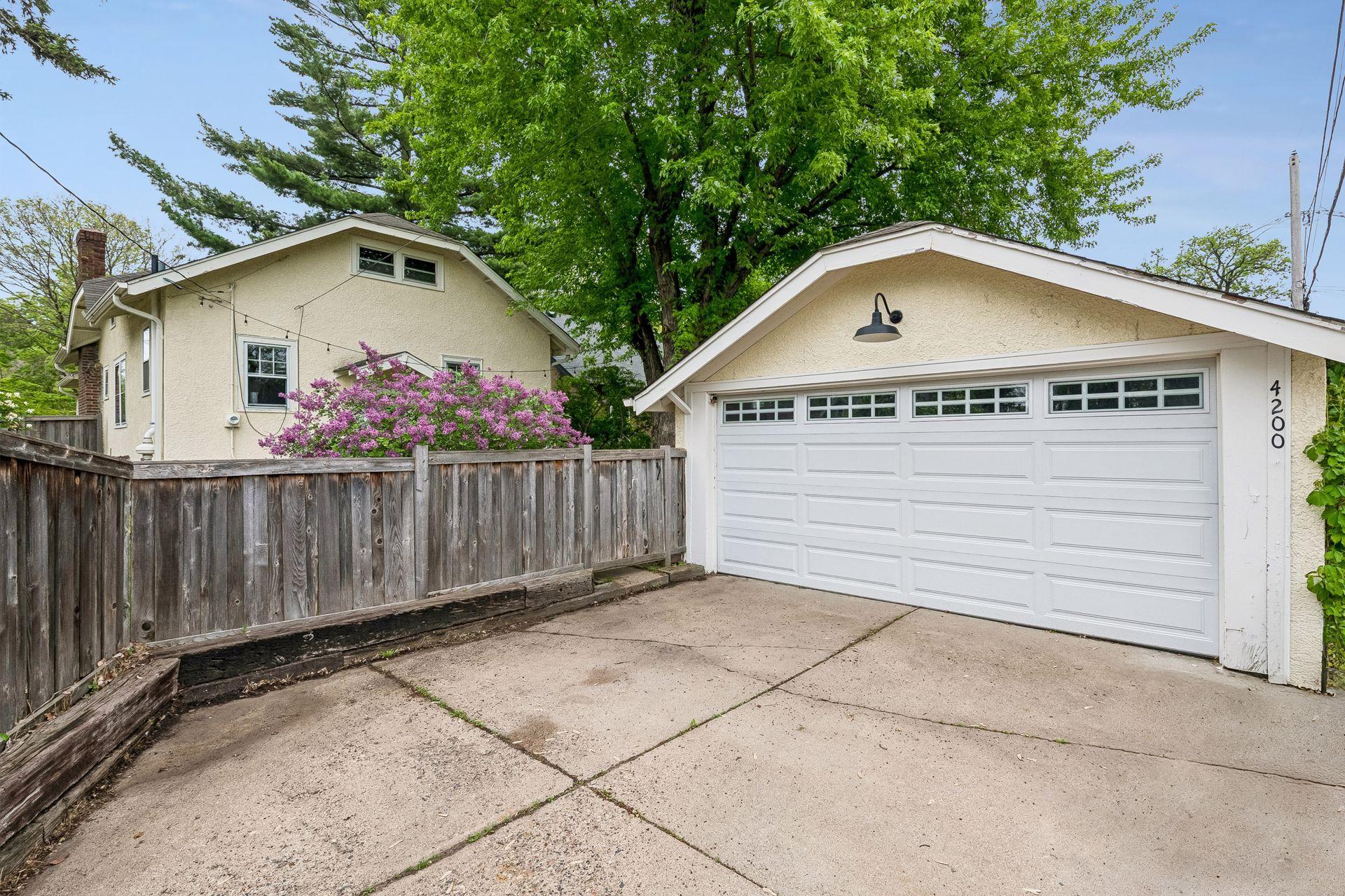 2 car garage
