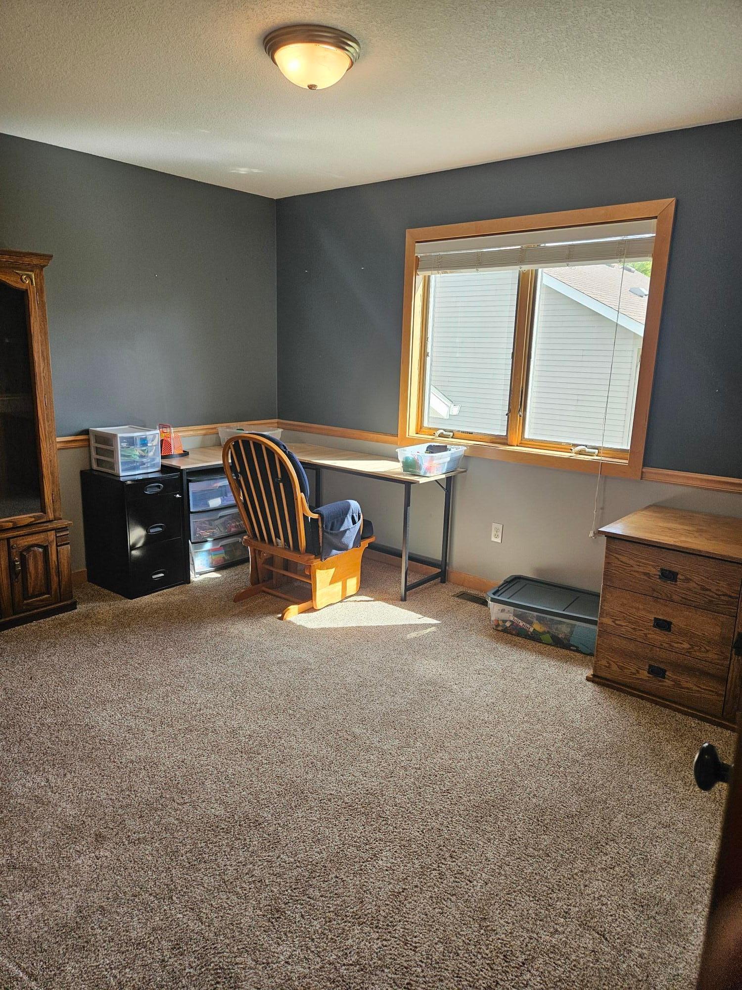 Bedroom 2 currently used as office