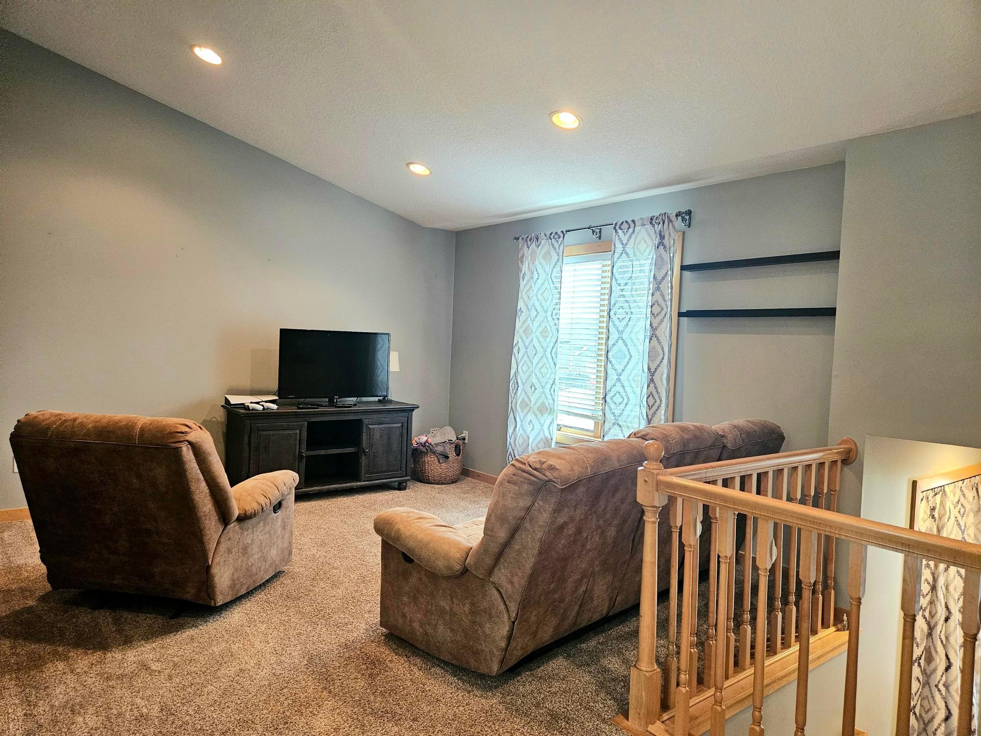Vaulted Ceilings in Living Room