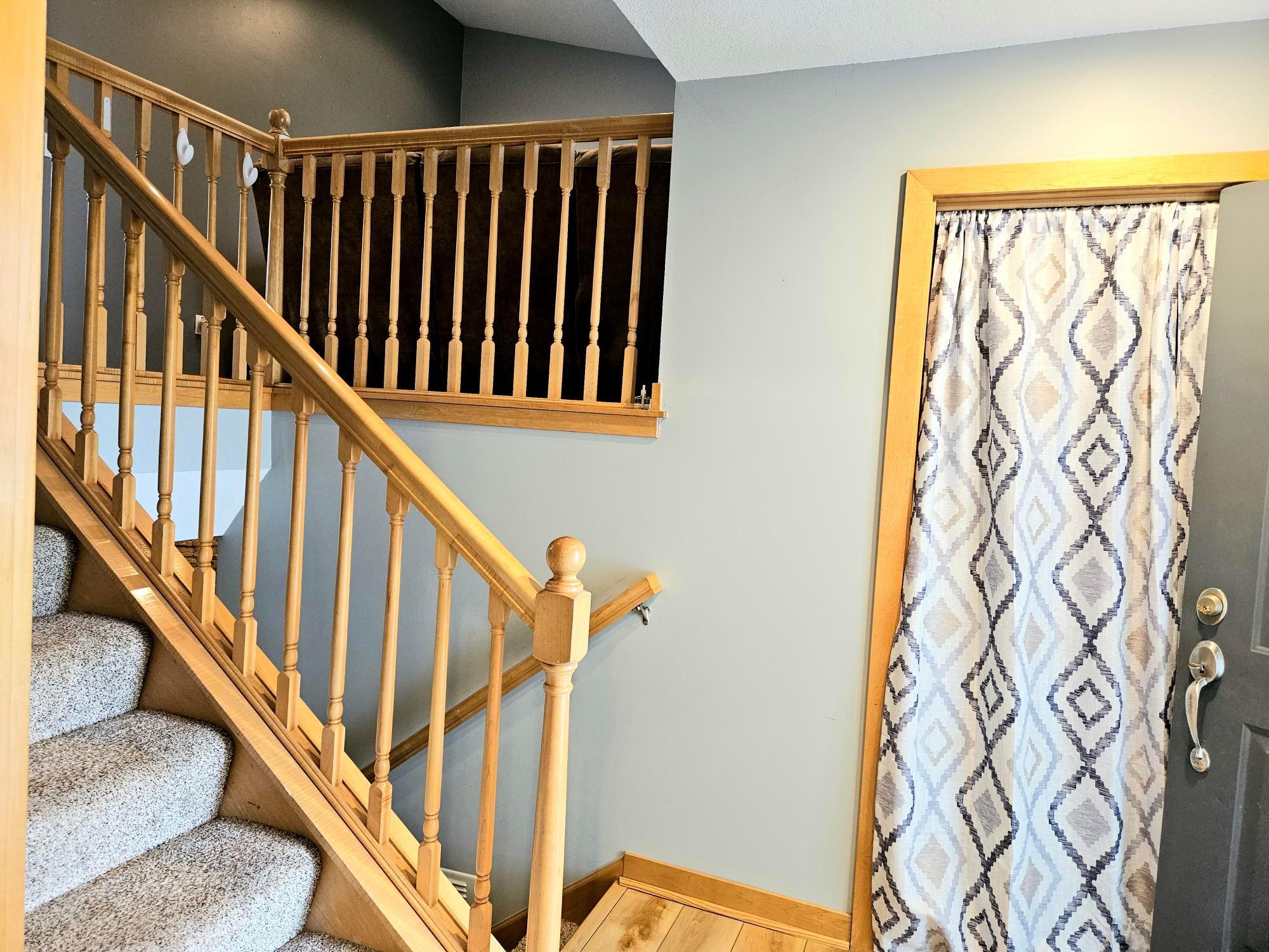 Open Staircase in the Foyer