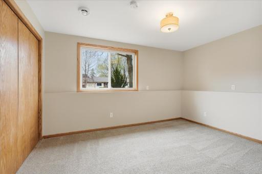 Additional bedroom on the lower levelâperfect for guests, an office, or hobbies