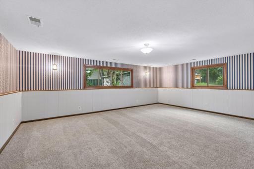 Large family room for movie and game nights