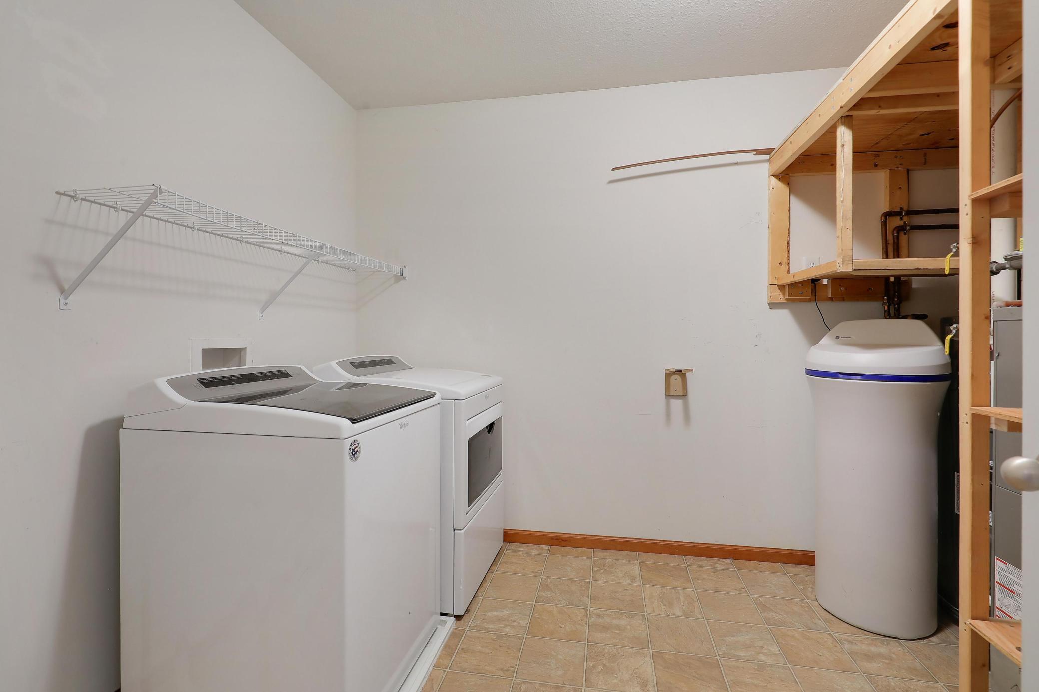 Upper Level Laundry with Newer W&D