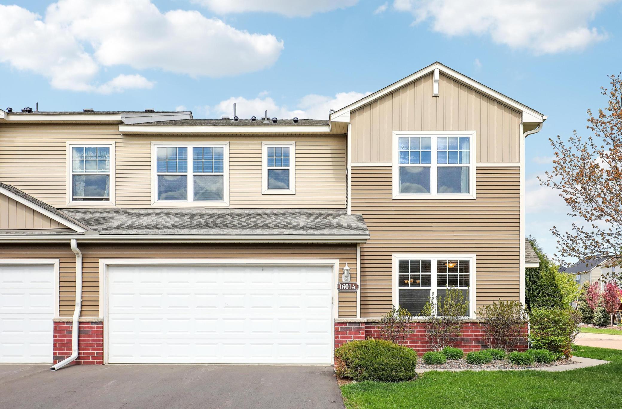 Double Garage with Built-In Storage