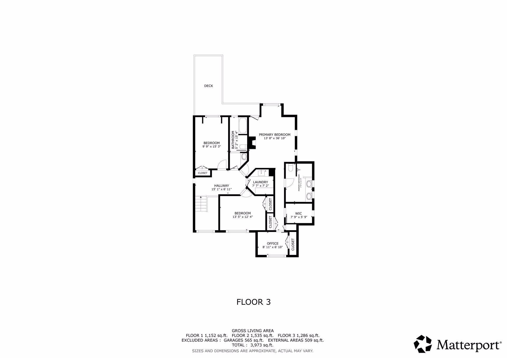 Second Floor Floorplan