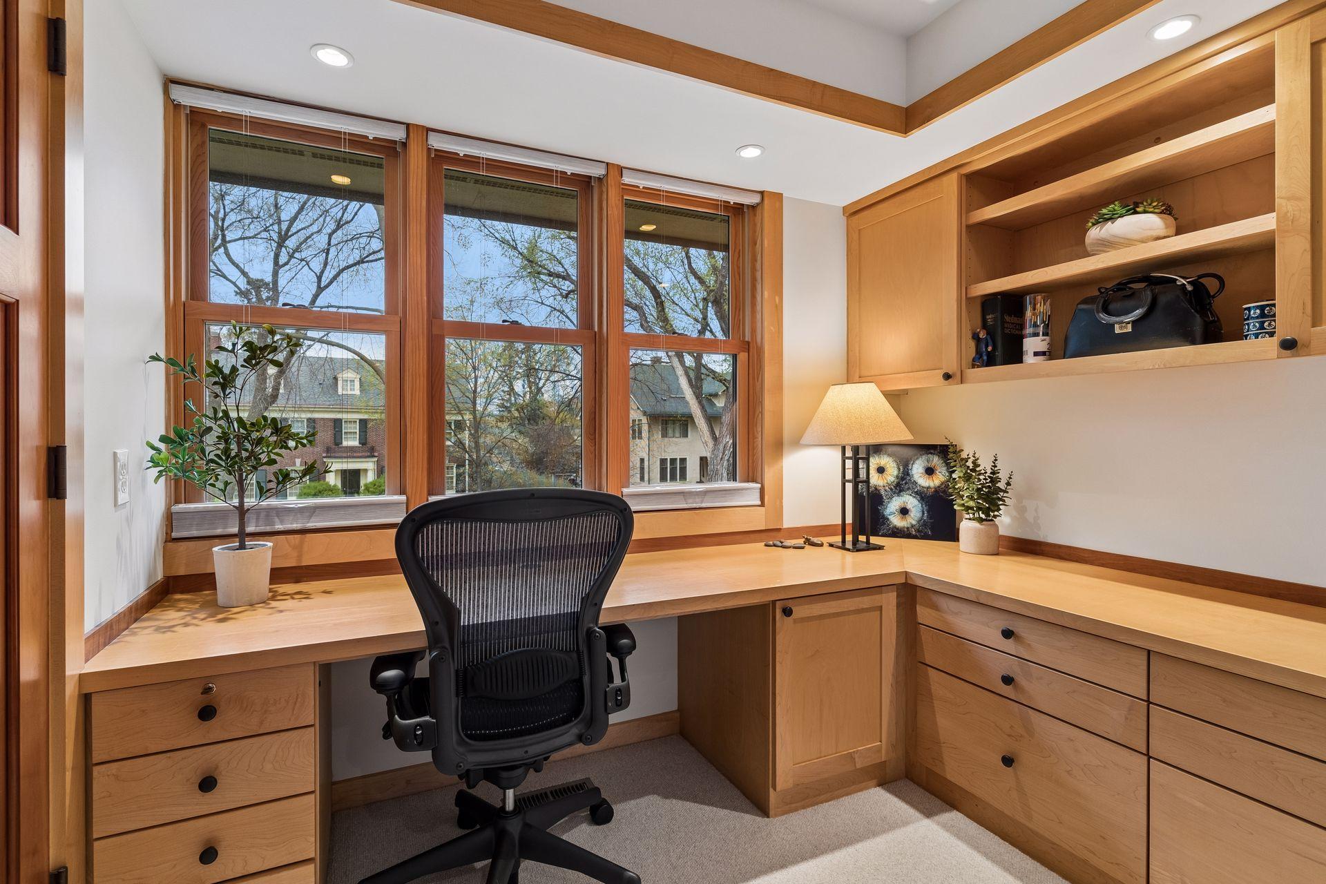 Private office space within the Primary Suite