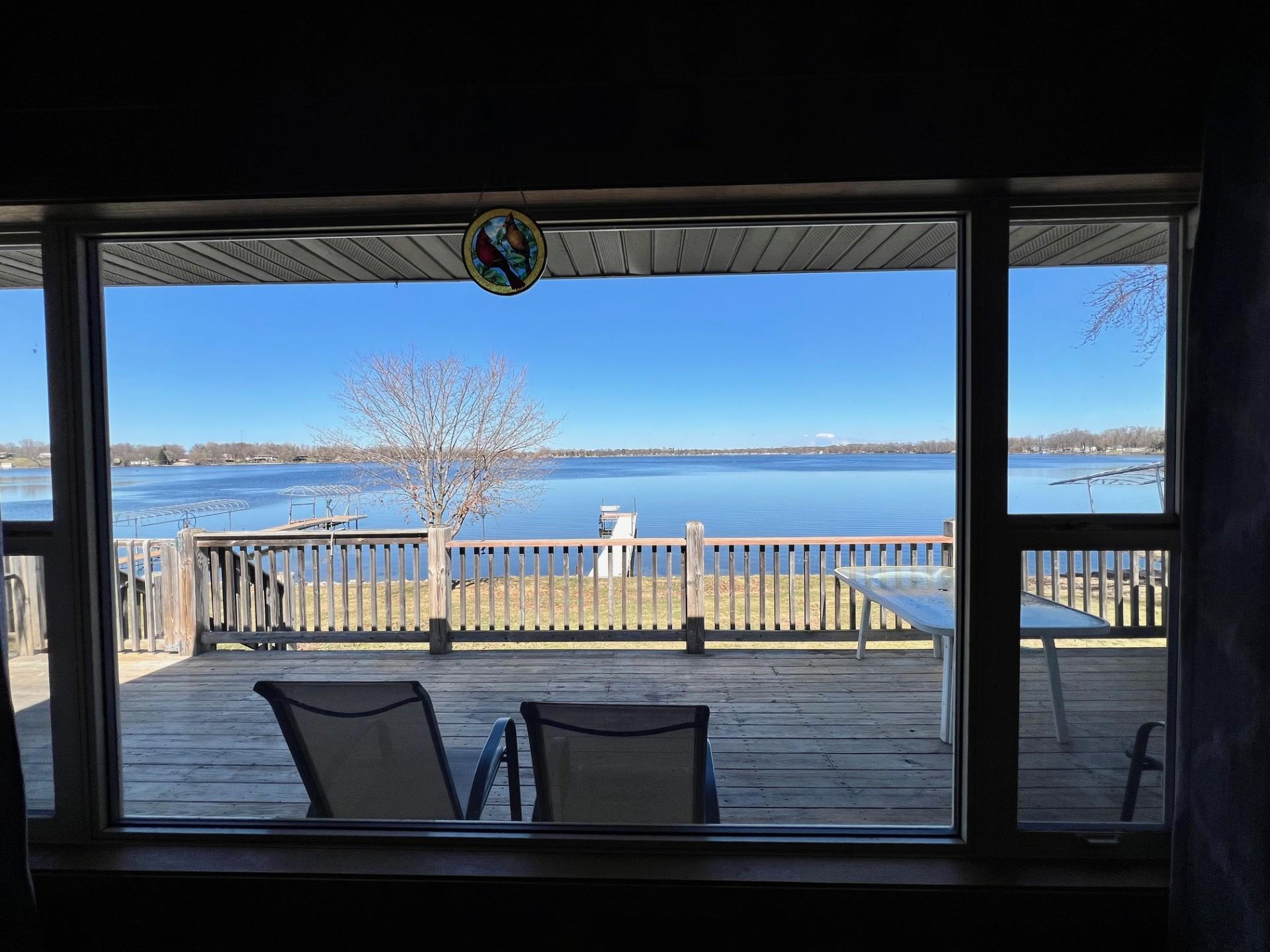 Large living room picture window