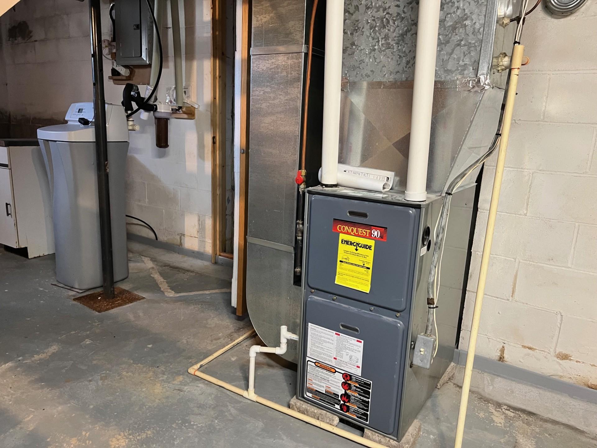 HE forced air furnace