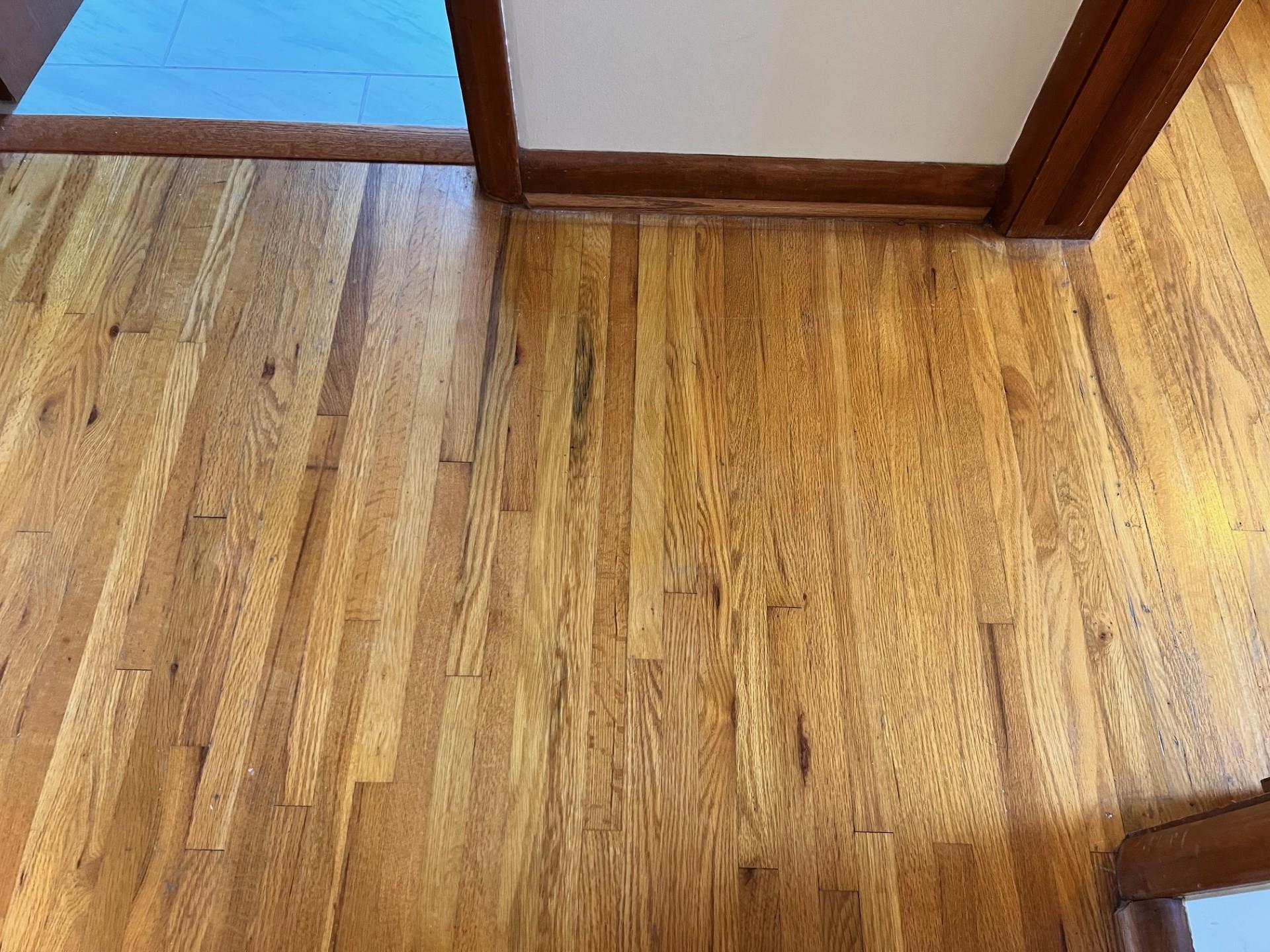 Hardwood floor - the real thing