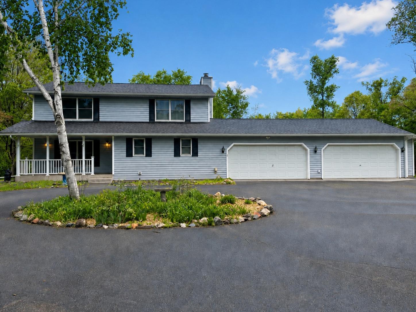Set on 3.3 peaceful acres, this countryside retreat blends privacy, charm, and everyday convenience.