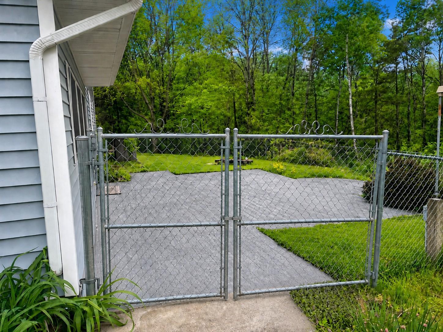 Your private backyard retreat is ready for morning coffee and entertaining