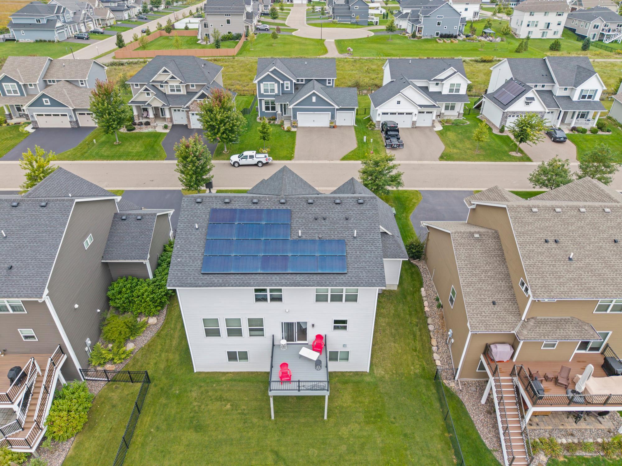 Solar energy home with all the updates.