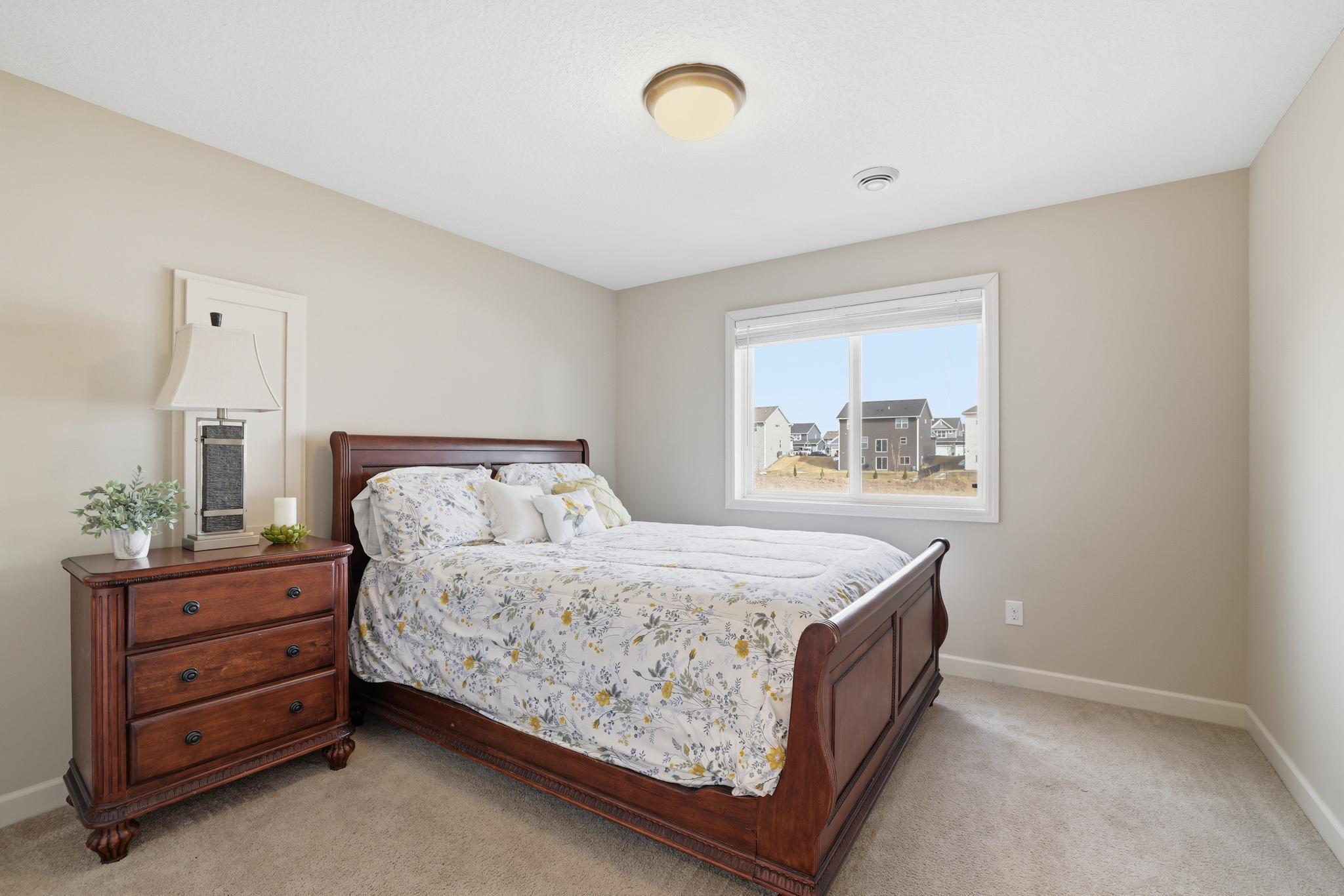 The fifth guest bedroom in the lower level makes a great guest room.