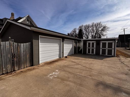 Garage and Shed