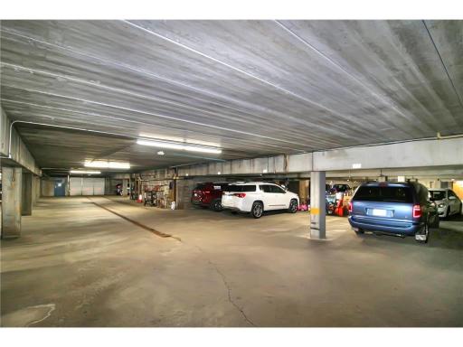 Parking garage with complimentary car wash station