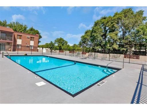 Take a refreshing swim in the community pool