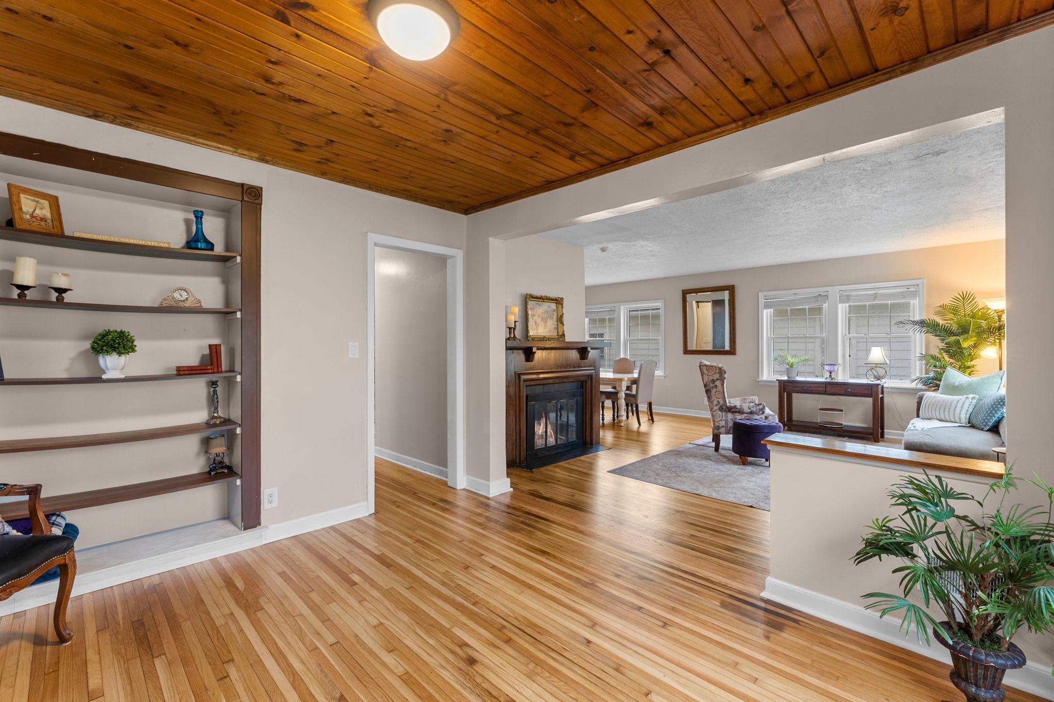 Refreshed & Refinished Hardwood Flooring