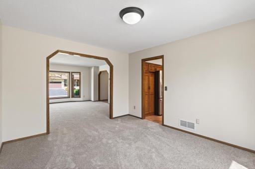 This space can be used as your formal dining space, since it's just off of the kitchen.