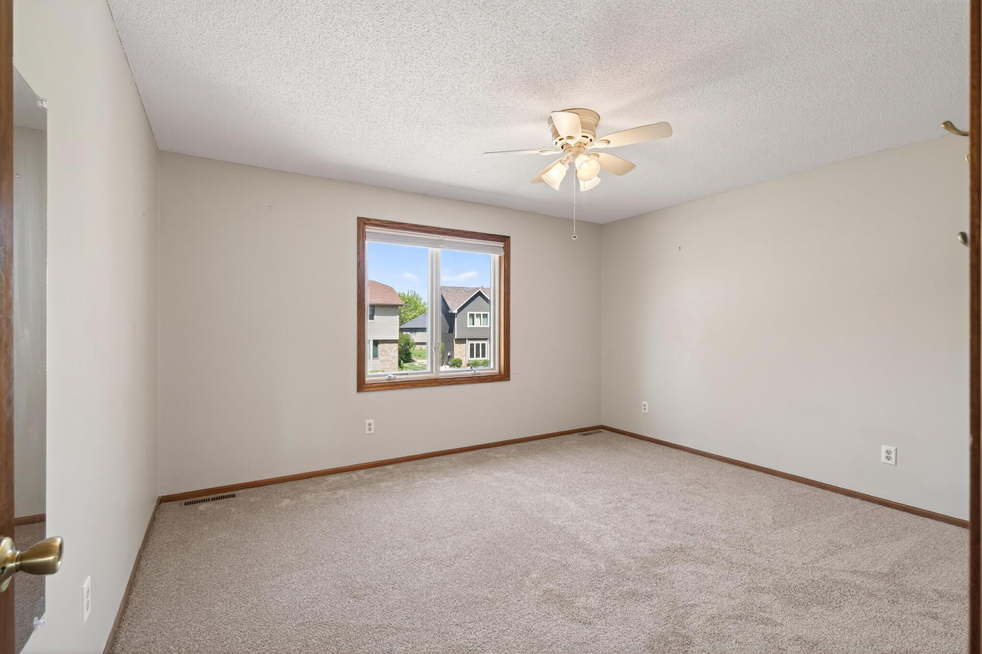 1 of 4 bedrooms on the upper level.