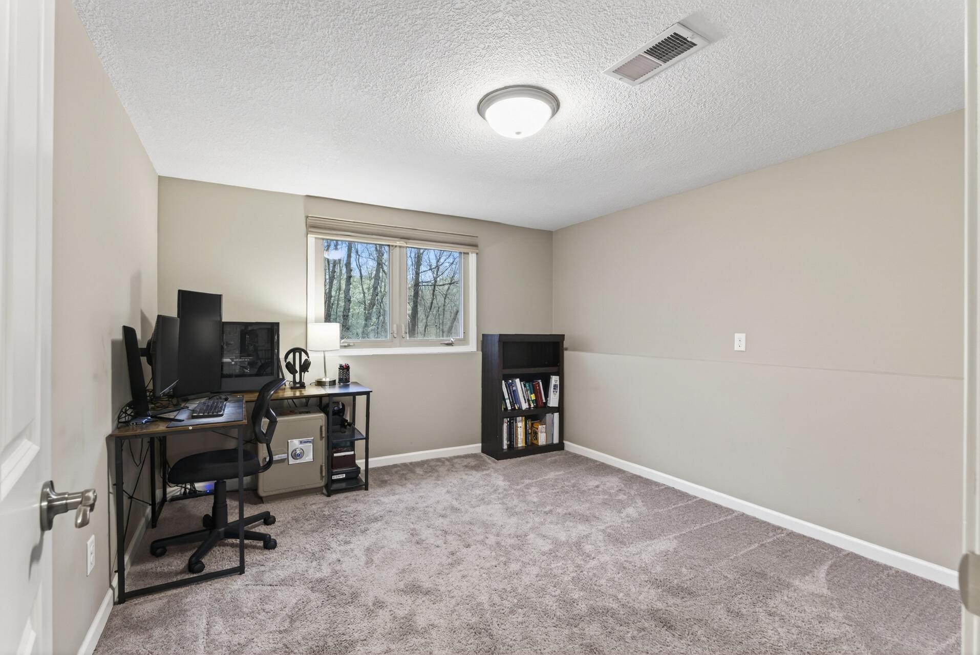 Lower Level Bedroom #4 (Currently used as office)