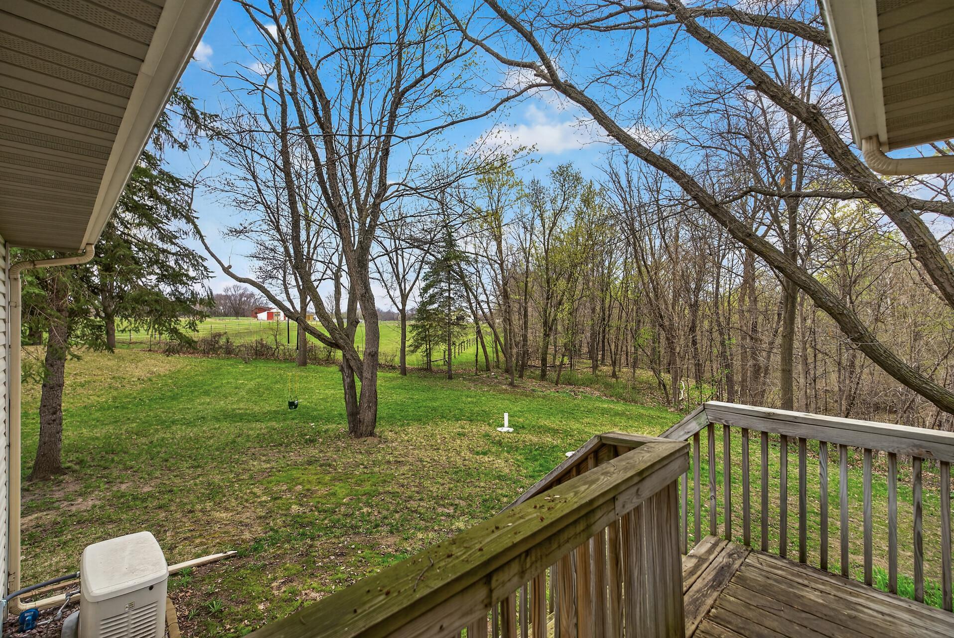 Backyard views off the Sunroom Deck.