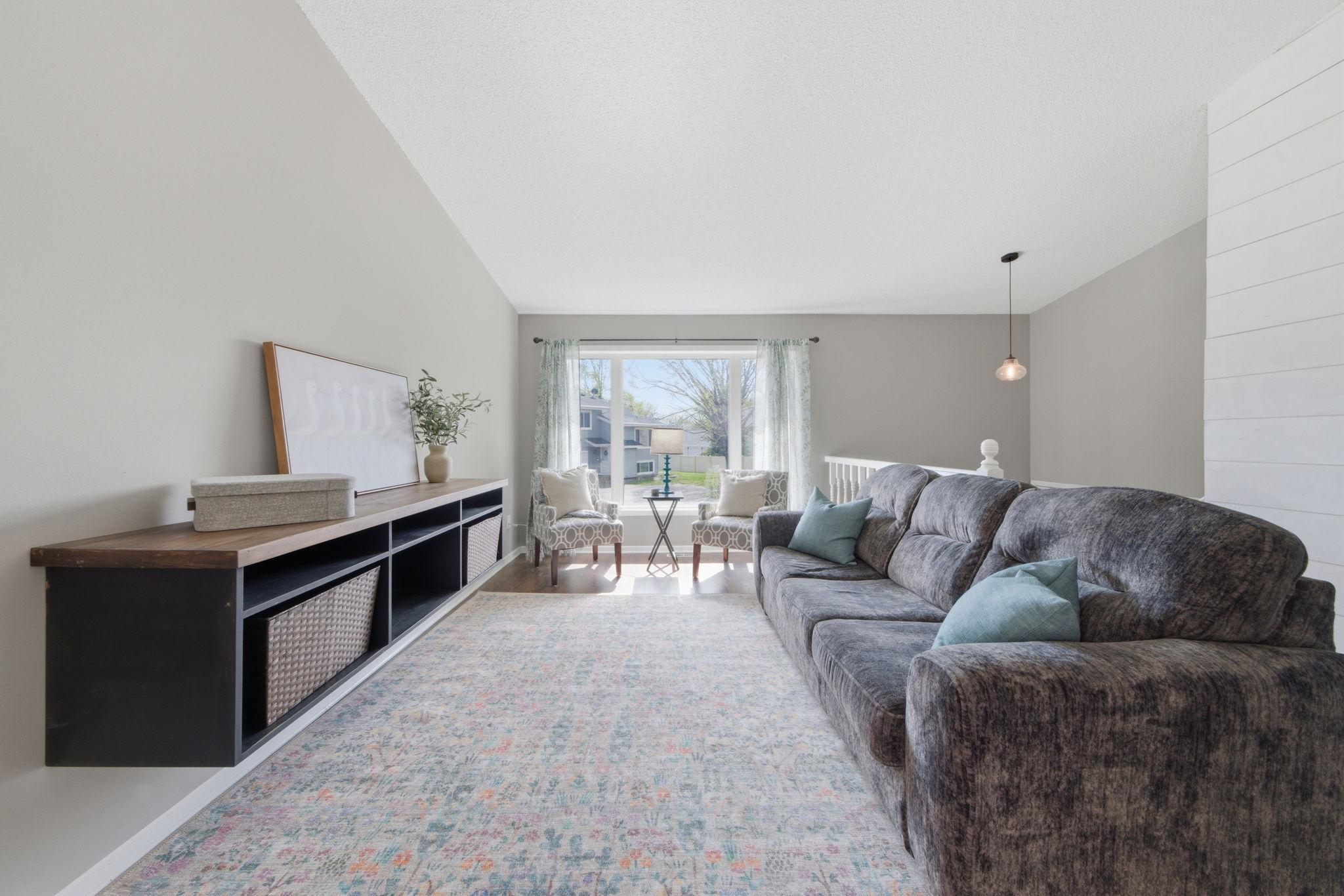 Living room with great natural light