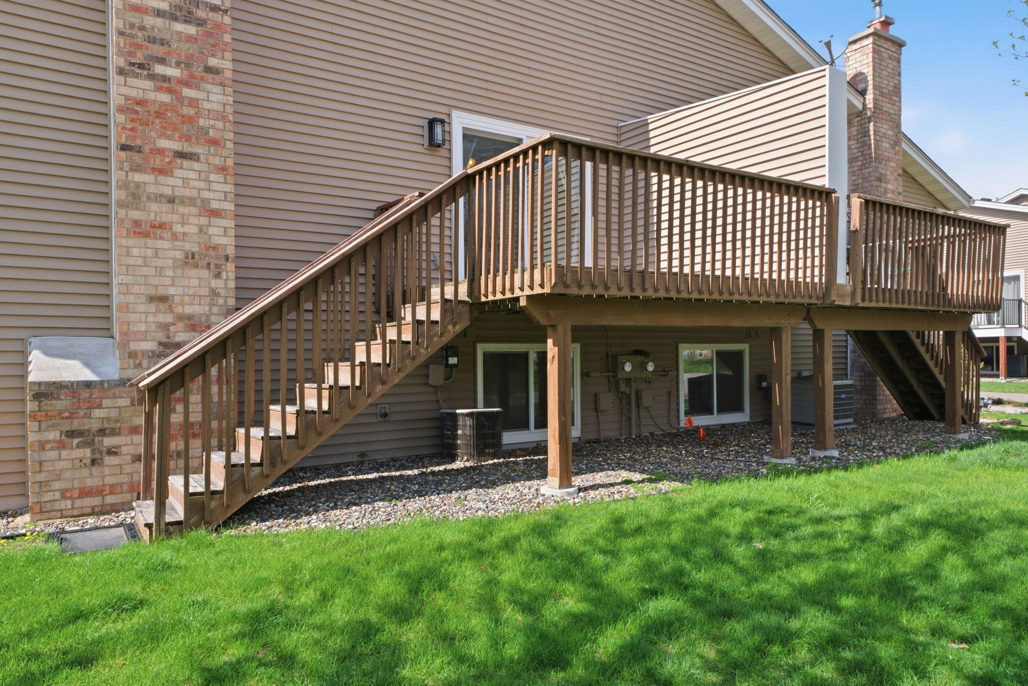 Current deck - HOA will be updating