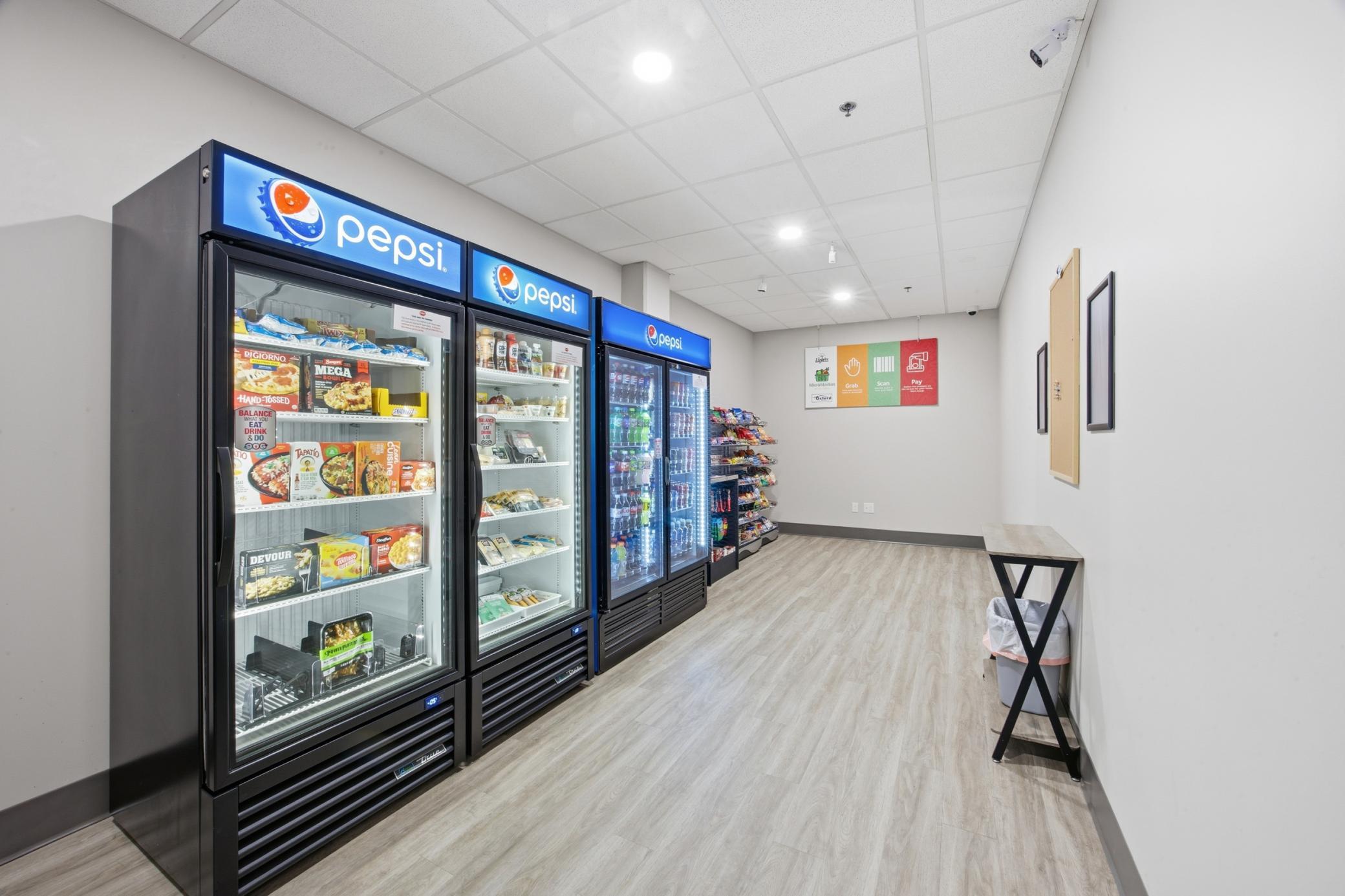 Micro Market on the 2nd Floor