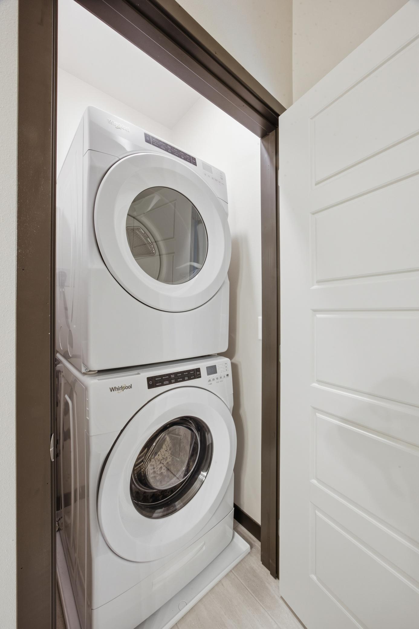 Washer & Dryer in unit