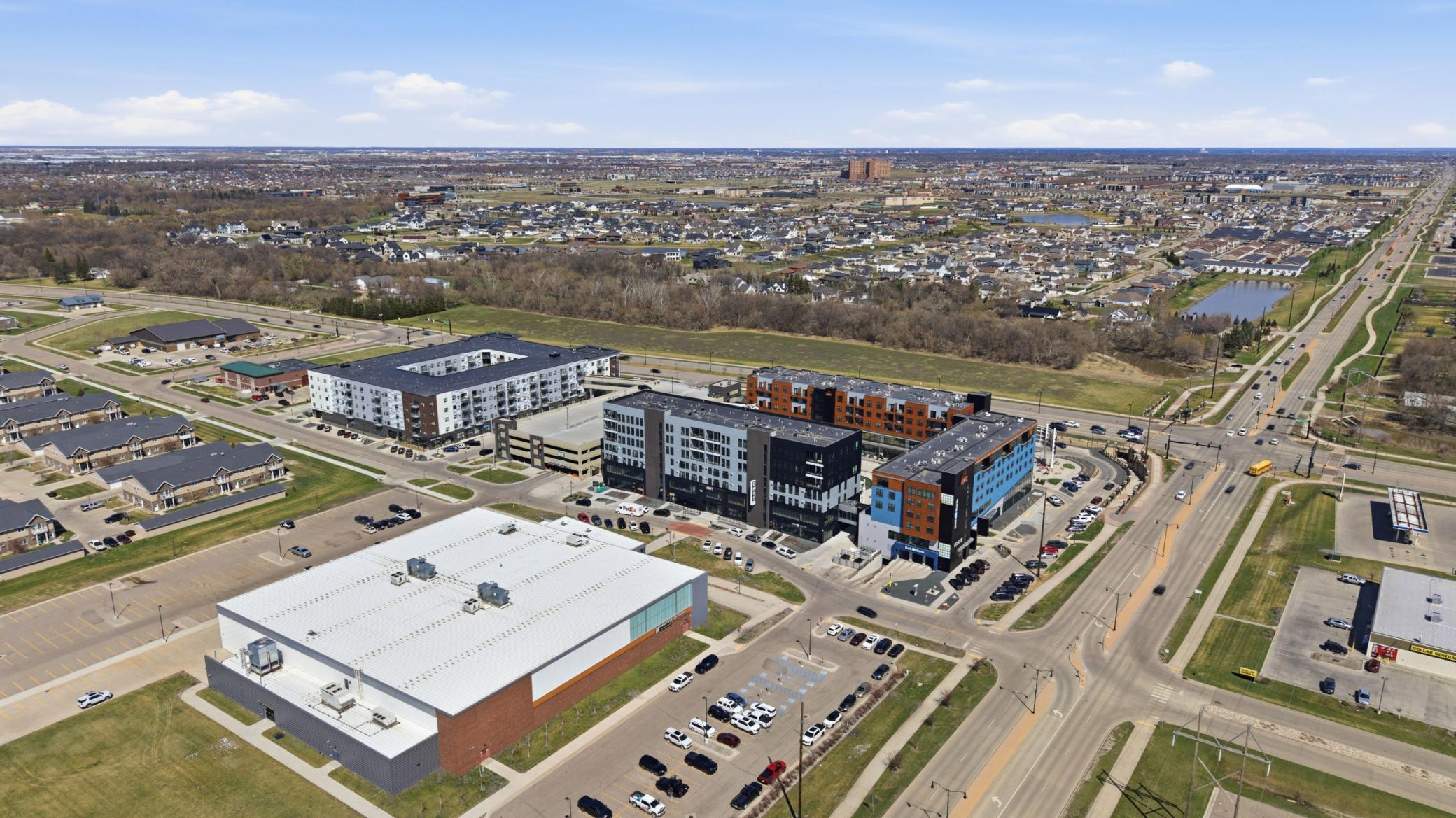 Aerial View Facing E