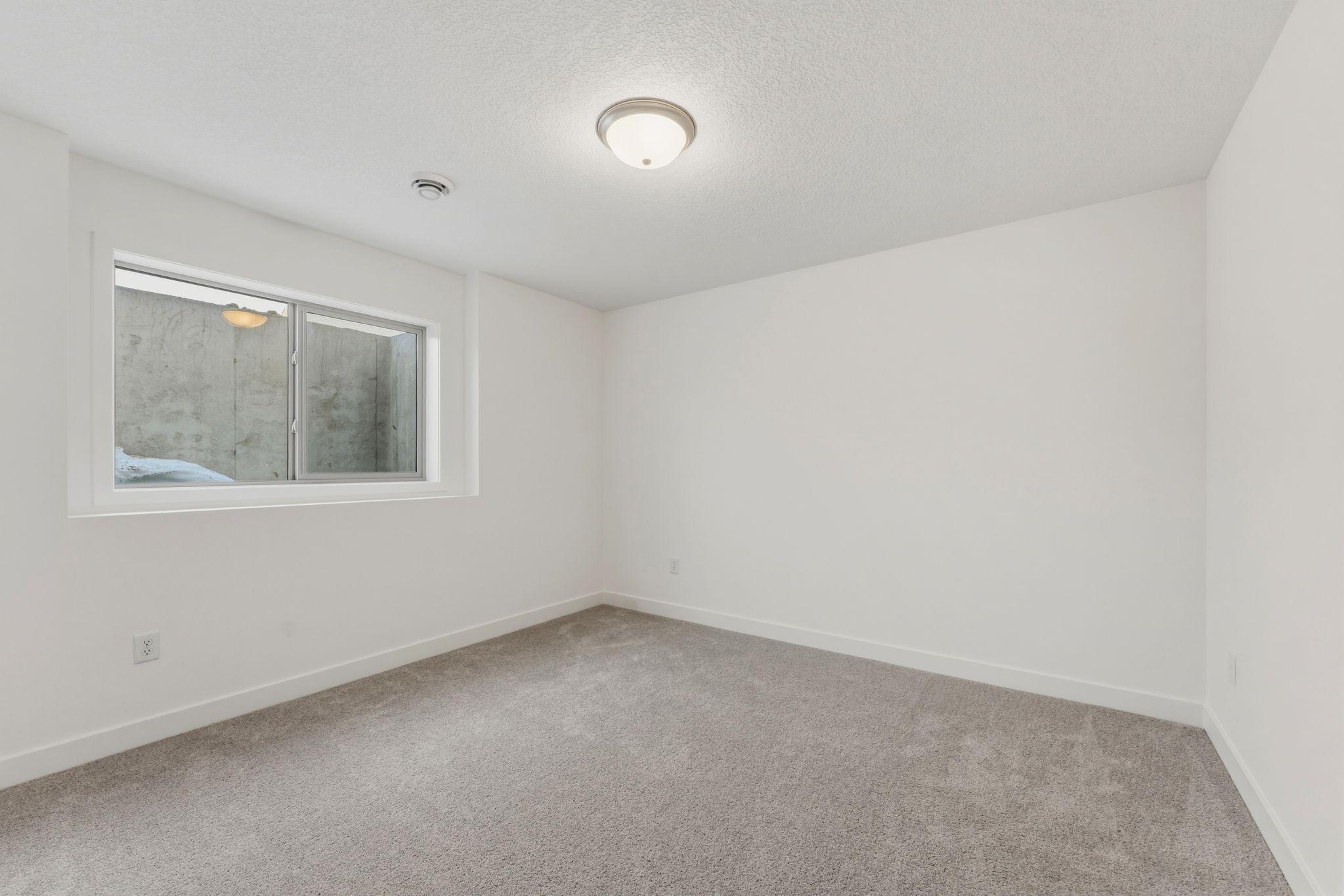 Lower level bedroom