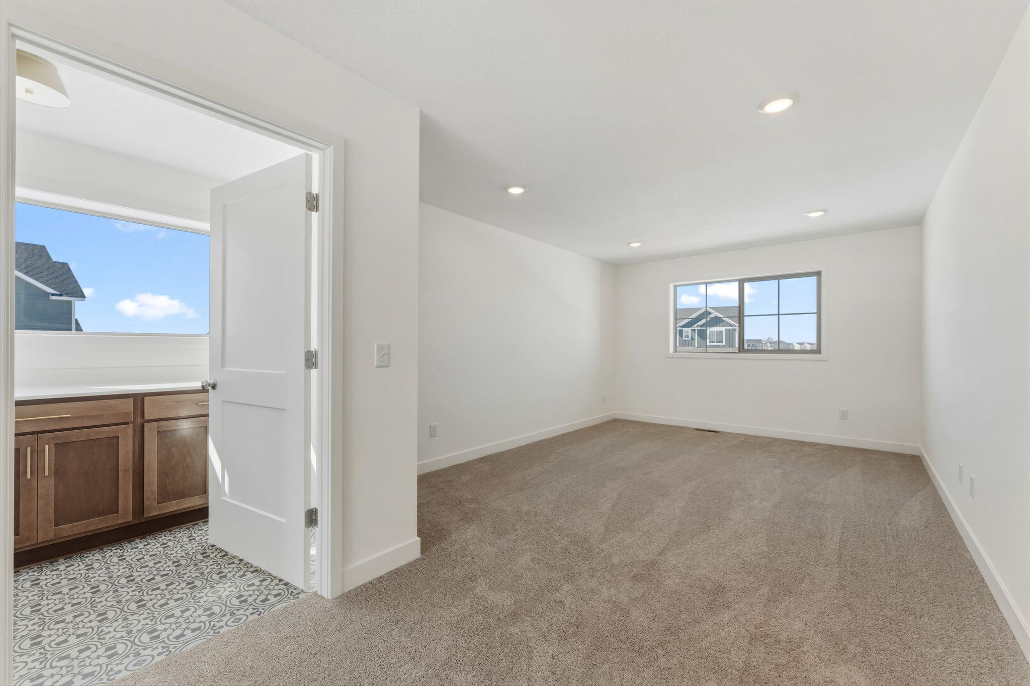 Desired loft on upper level