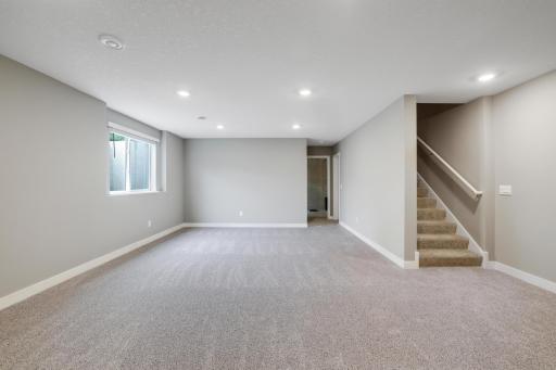 Finished Lower level Familyroom is ready for tons of fun!