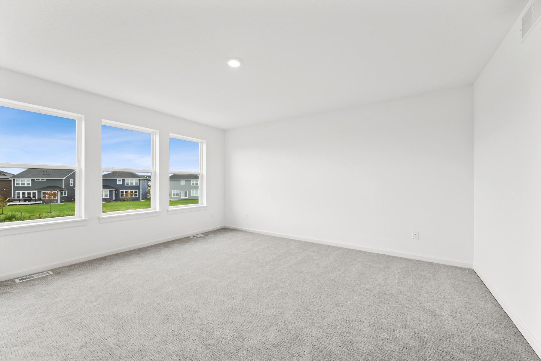 The Owner's Retreat offers large, unobstructed windows.