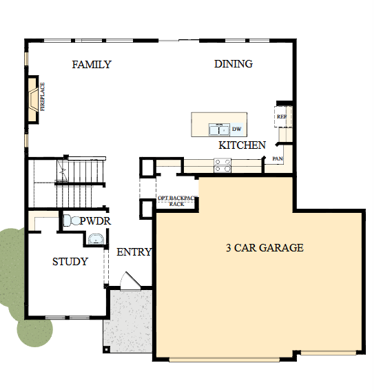 Home Layout (Main Floor)