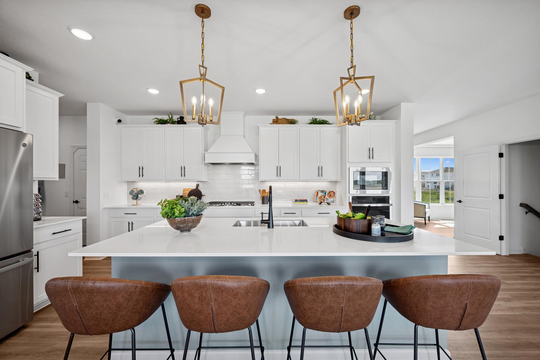 Gourmet Kitchen. Photo of Model Home - Same plan